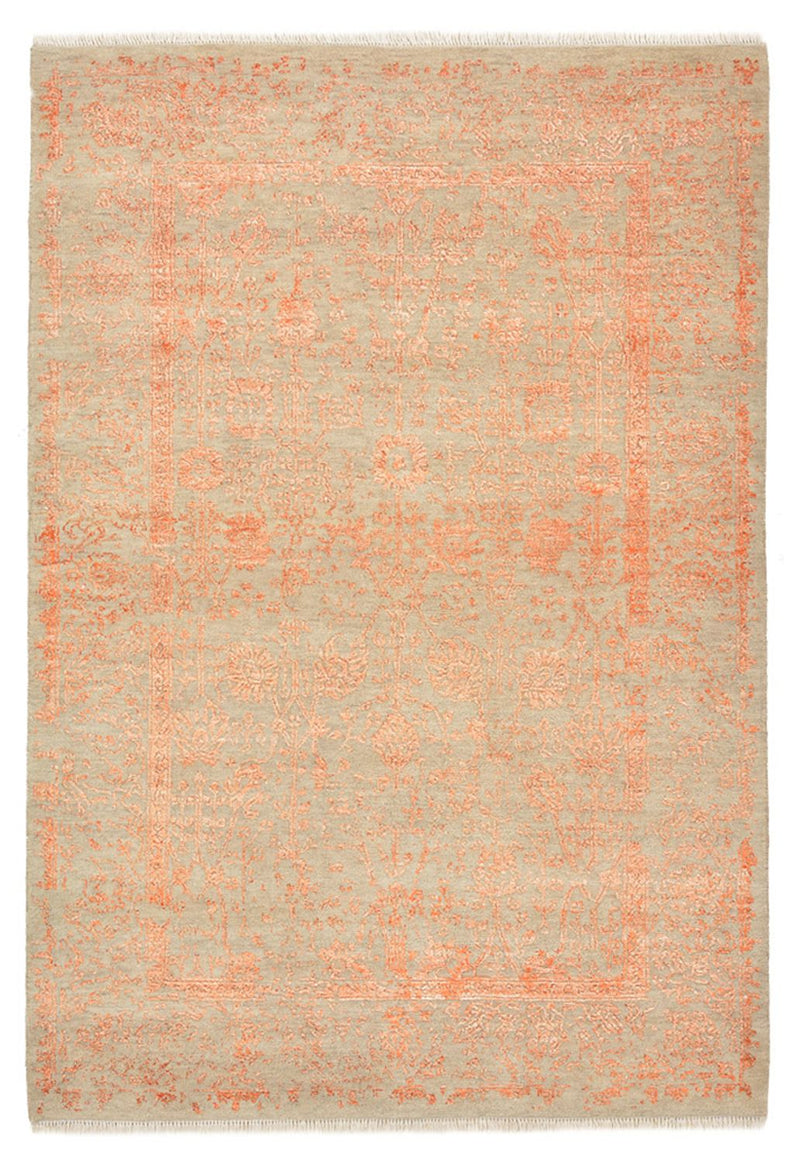 Alfombra de diseño - 181 x 127 cm - naranja