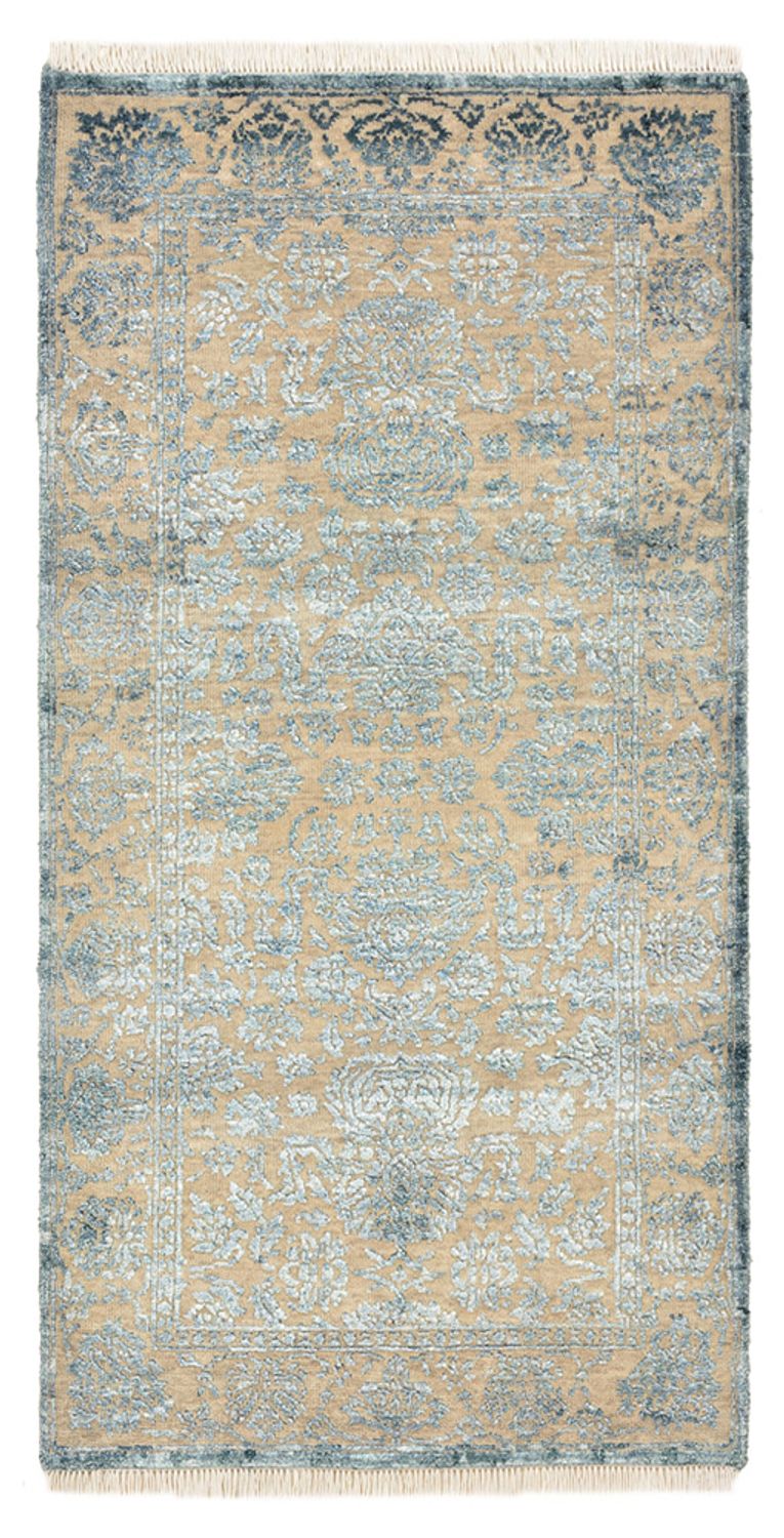 Alfombra de diseño - 134 x 70 cm - gris claro