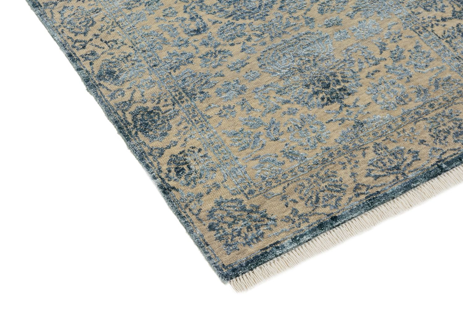 Alfombra de diseño - 134 x 70 cm - gris claro
