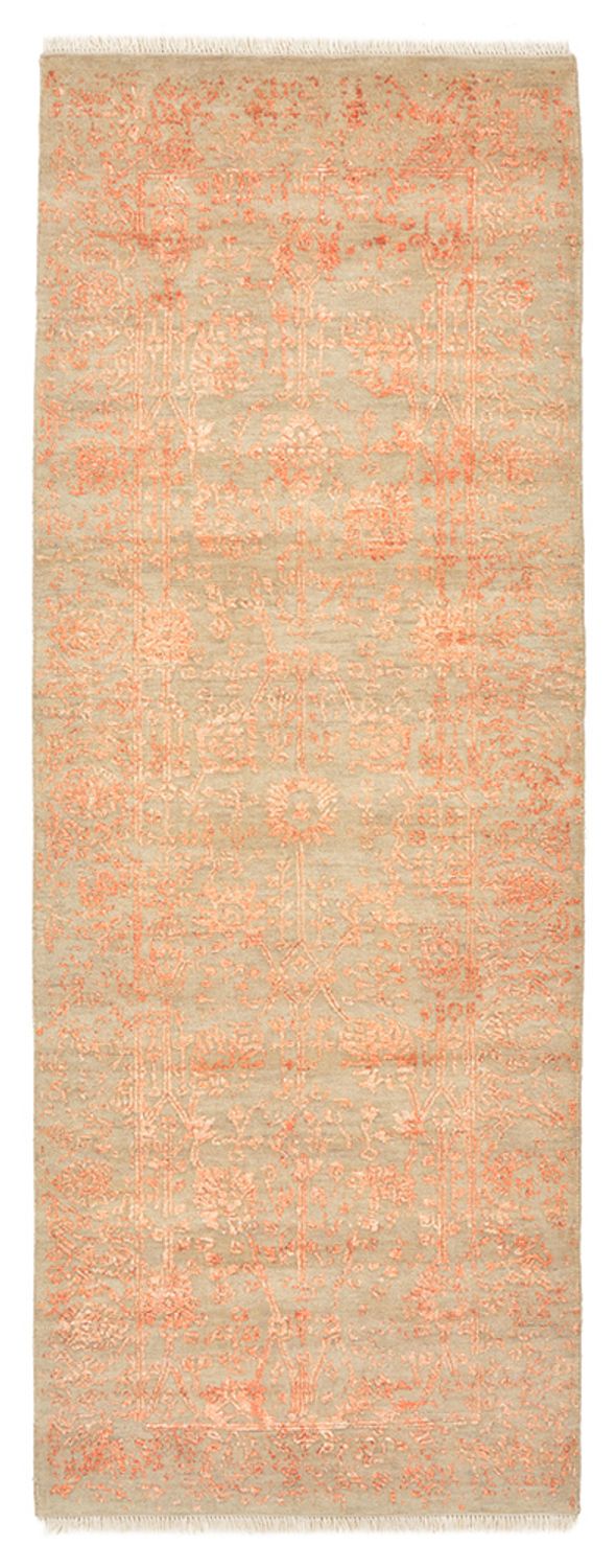 Alfombra de pasillo Alfombra de diseño - 203 x 77 cm - naranja