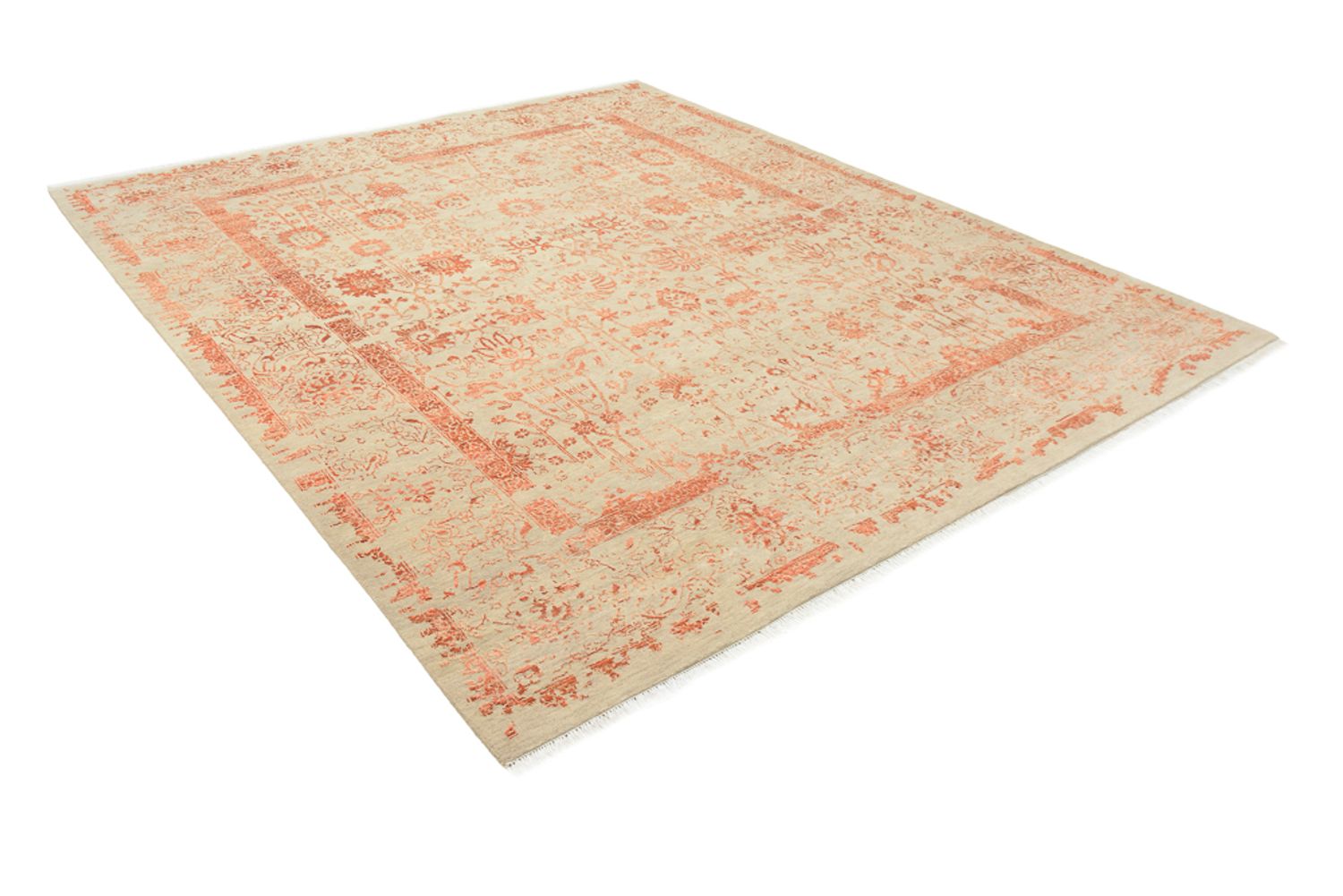 Alfombra de diseño - 299 x 253 cm - naranja