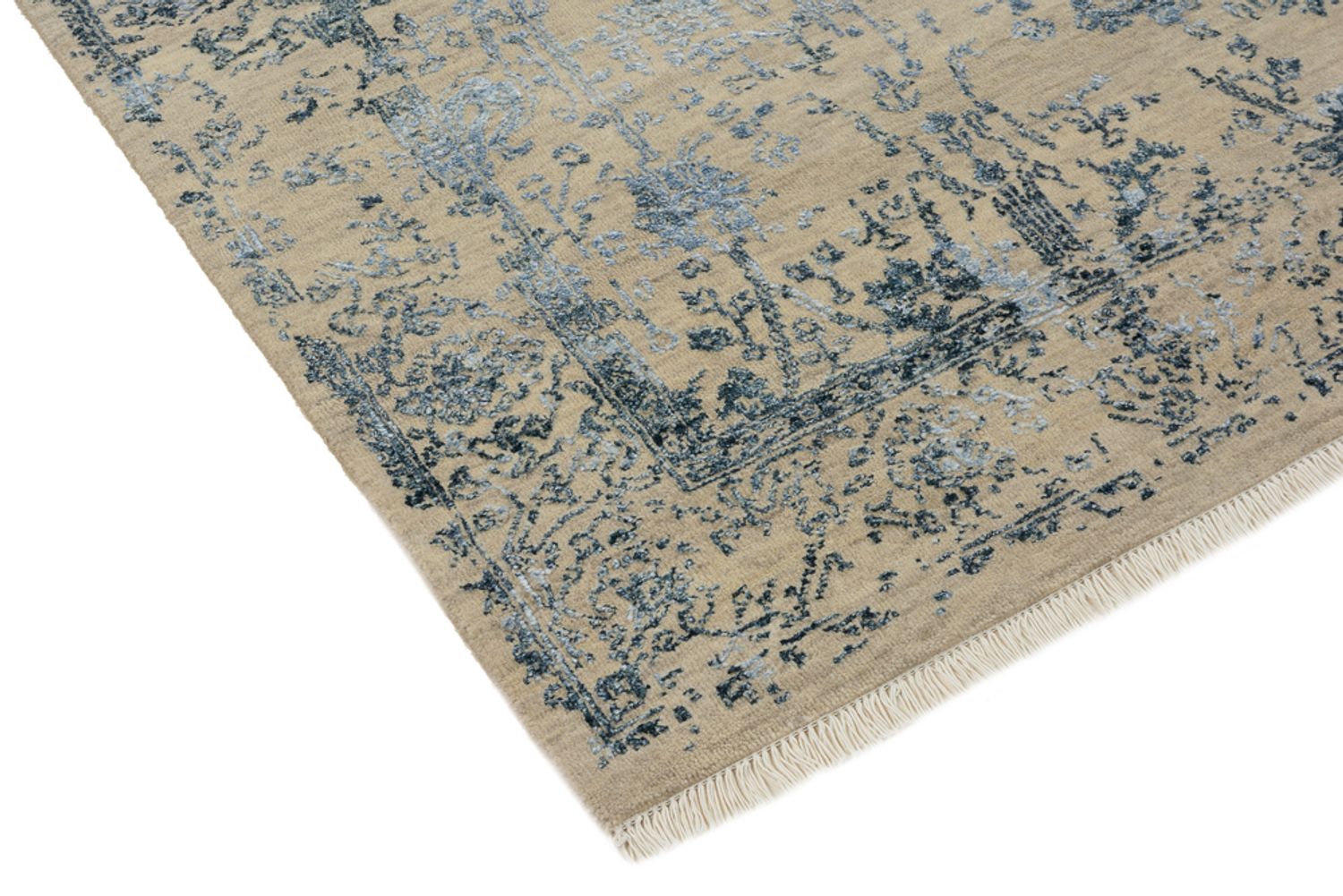 Alfombra de diseño - 149 x 95 cm - beige claro