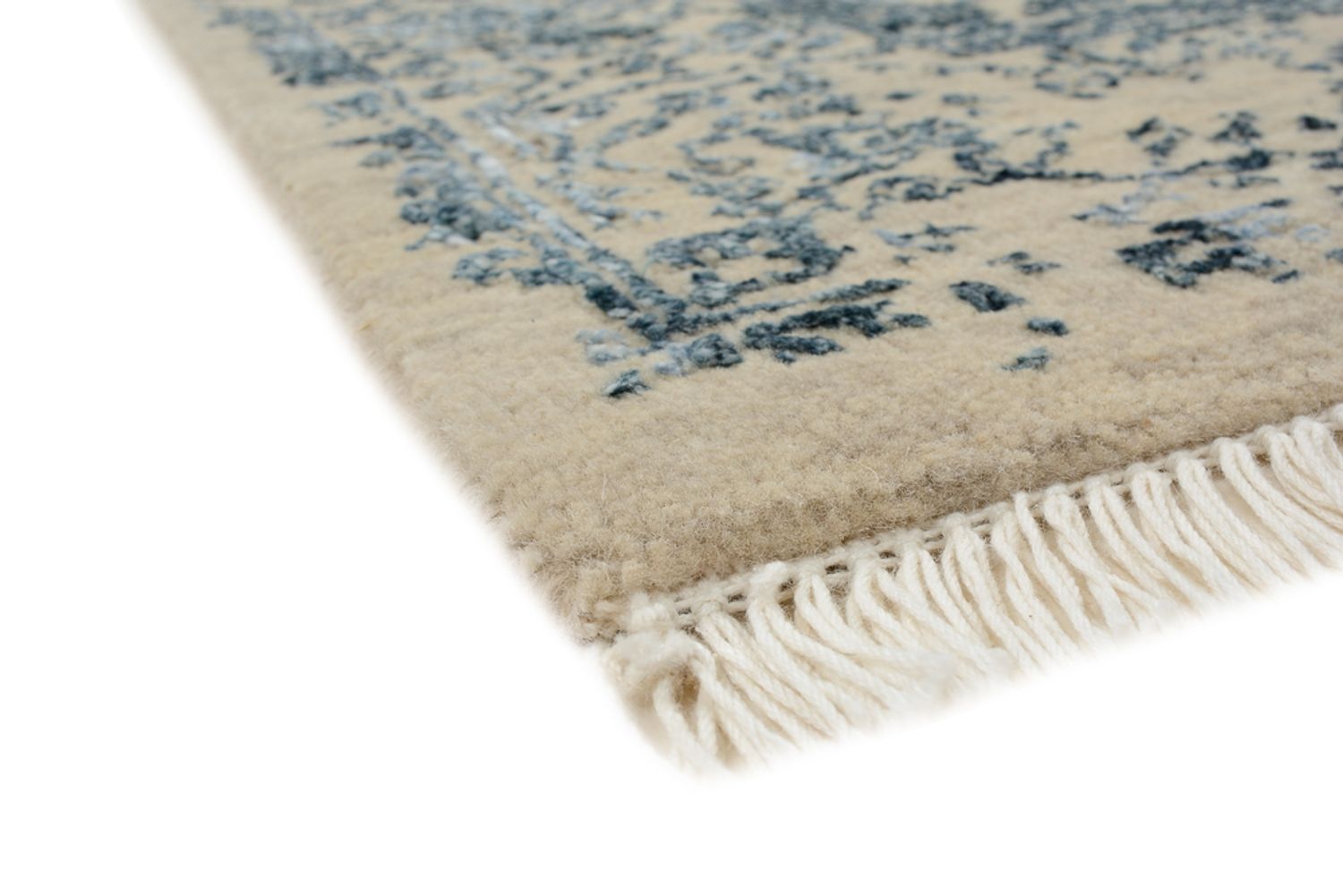 Alfombra de diseño - 149 x 95 cm - beige claro