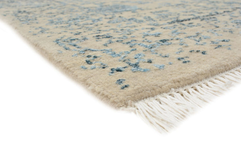 Alfombra de diseño - 137 x 76 cm - beige claro