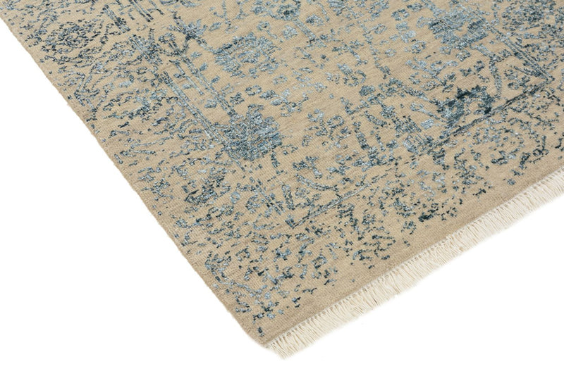 Alfombra de diseño - 137 x 78 cm - beige claro