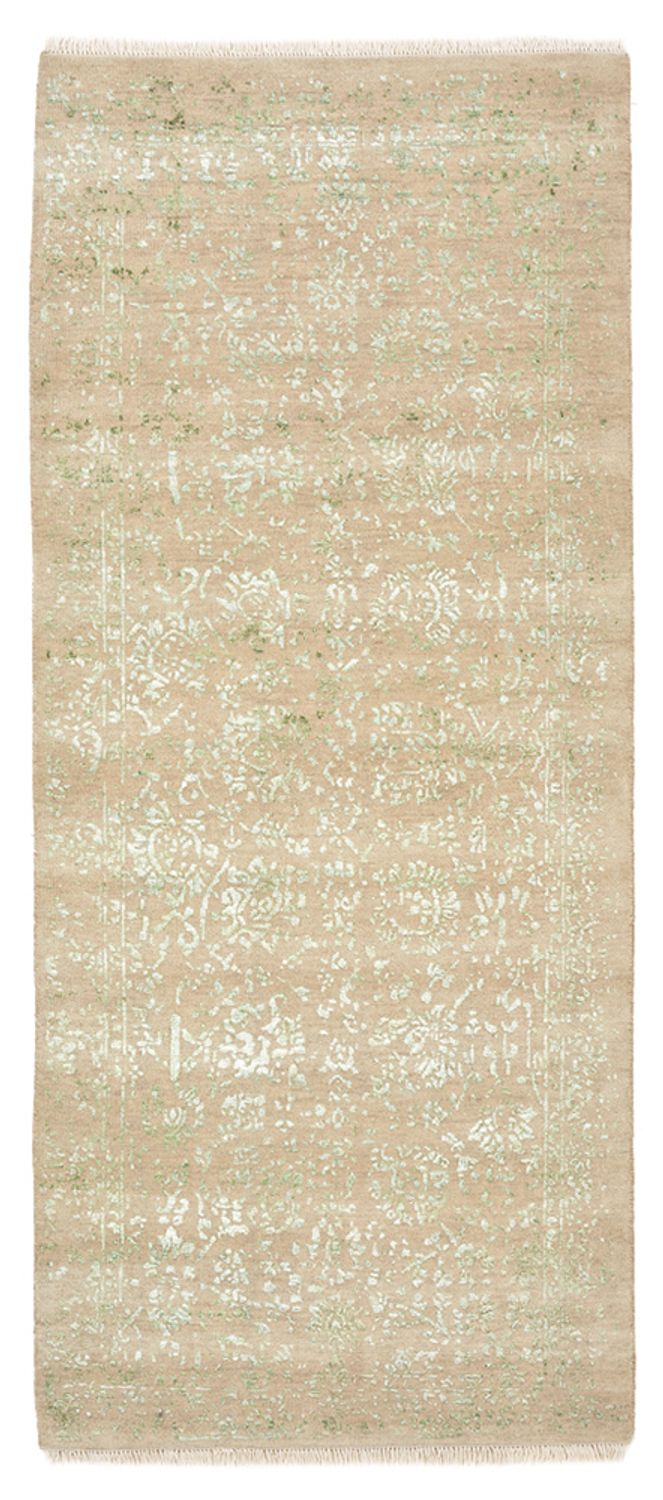 Alfombra de pasillo Alfombra de diseño - 198 x 85 cm - beige claro