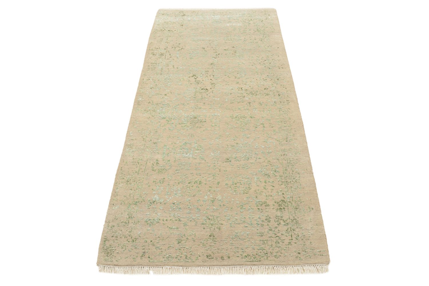 Alfombra de pasillo Alfombra de diseño - 198 x 85 cm - beige claro