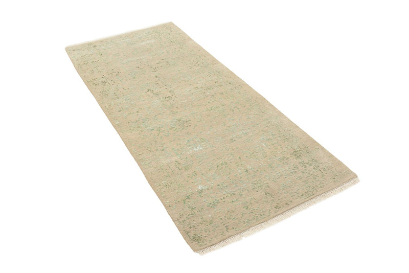 Alfombra de pasillo Alfombra de diseño - 198 x 85 cm - beige claro