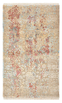Alfombra de diseño - 129 x 81 cm - beige claro