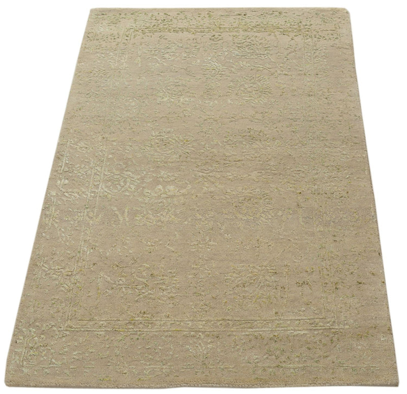 Alfombra de diseño - 118 x 79 cm - arena