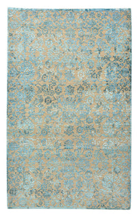 Alfombra de diseño - 150 x 95 cm - azul claro