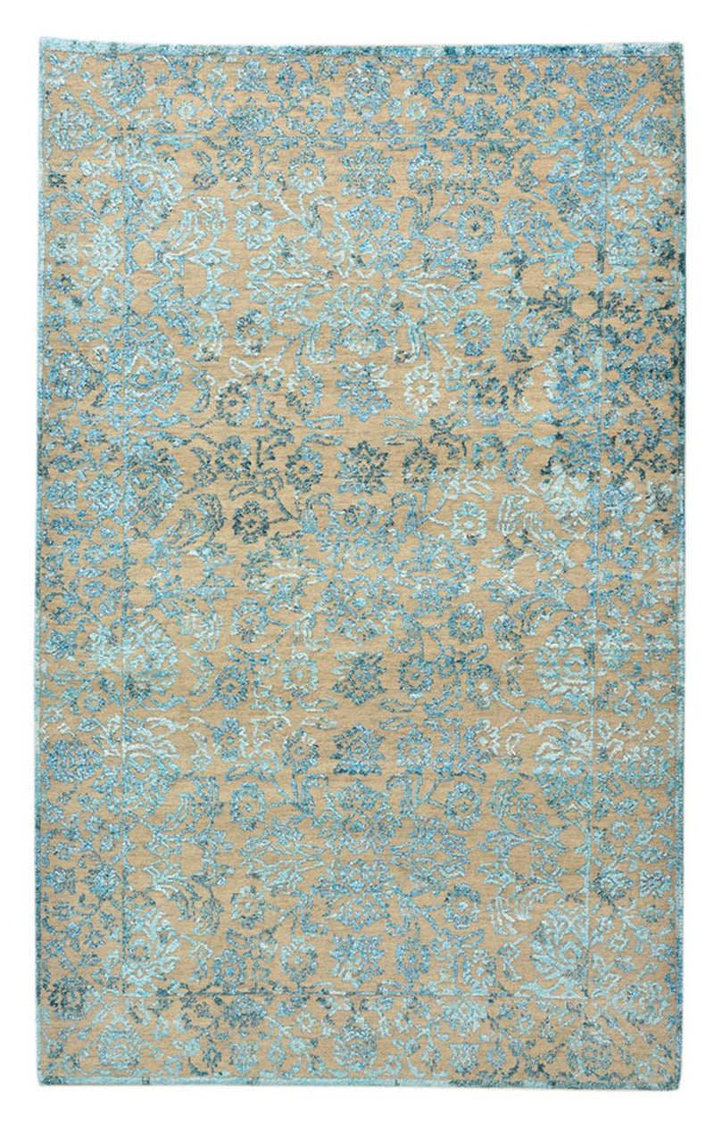 Alfombra de diseño - 150 x 95 cm - azul claro