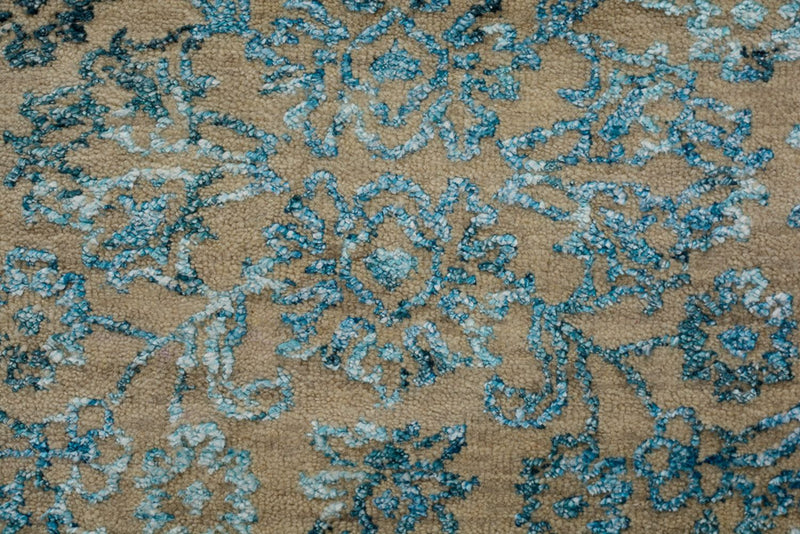 Alfombra de diseño - 150 x 95 cm - azul claro