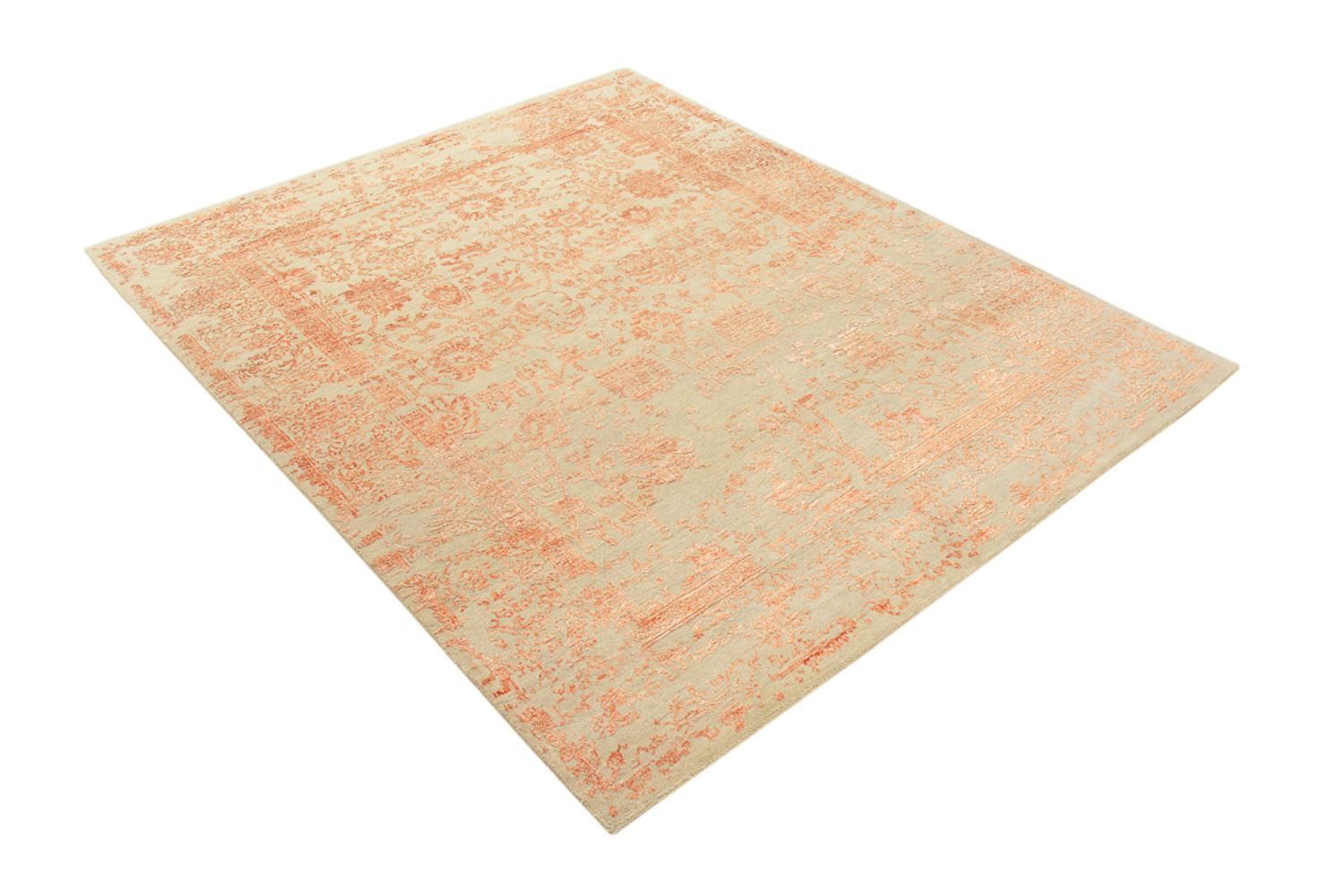 Alfombra de diseño - 186 x 151 cm - naranja