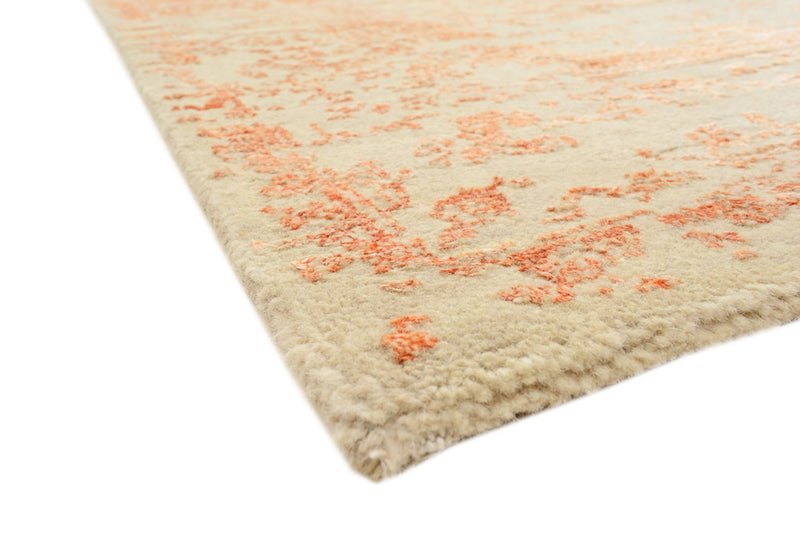 Alfombra de diseño - 186 x 151 cm - naranja