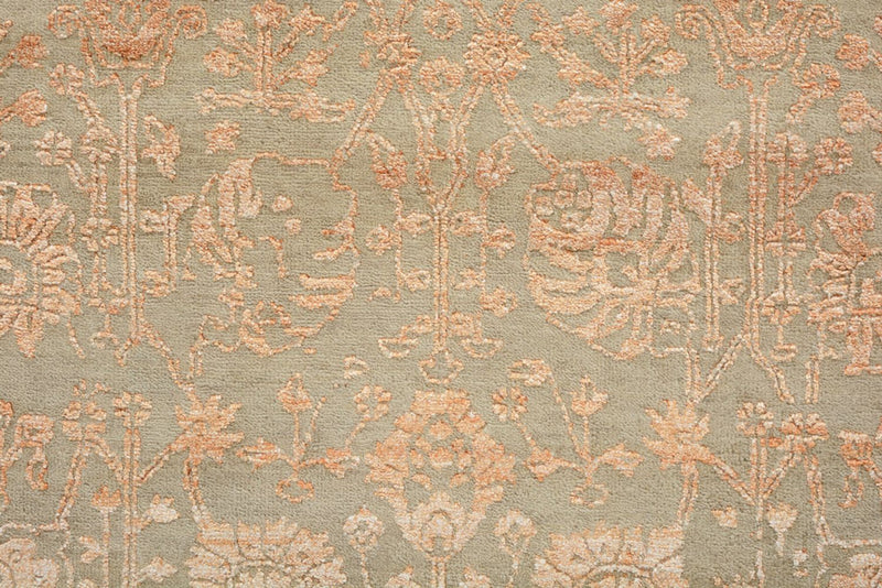 Alfombra de diseño - 186 x 151 cm - naranja