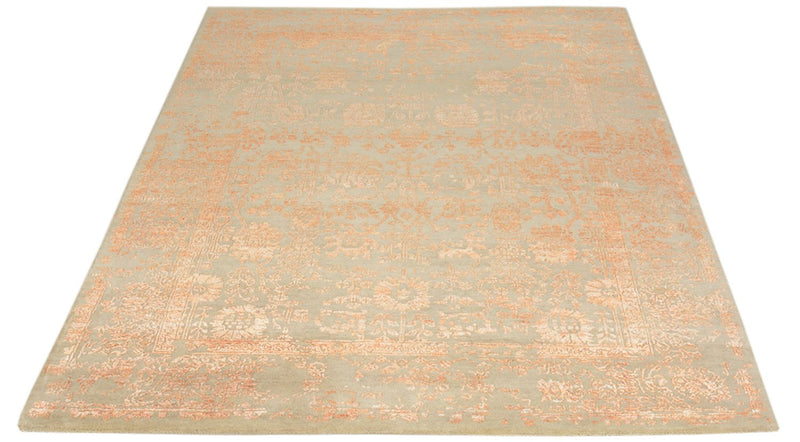 Alfombra de diseño - 186 x 151 cm - naranja