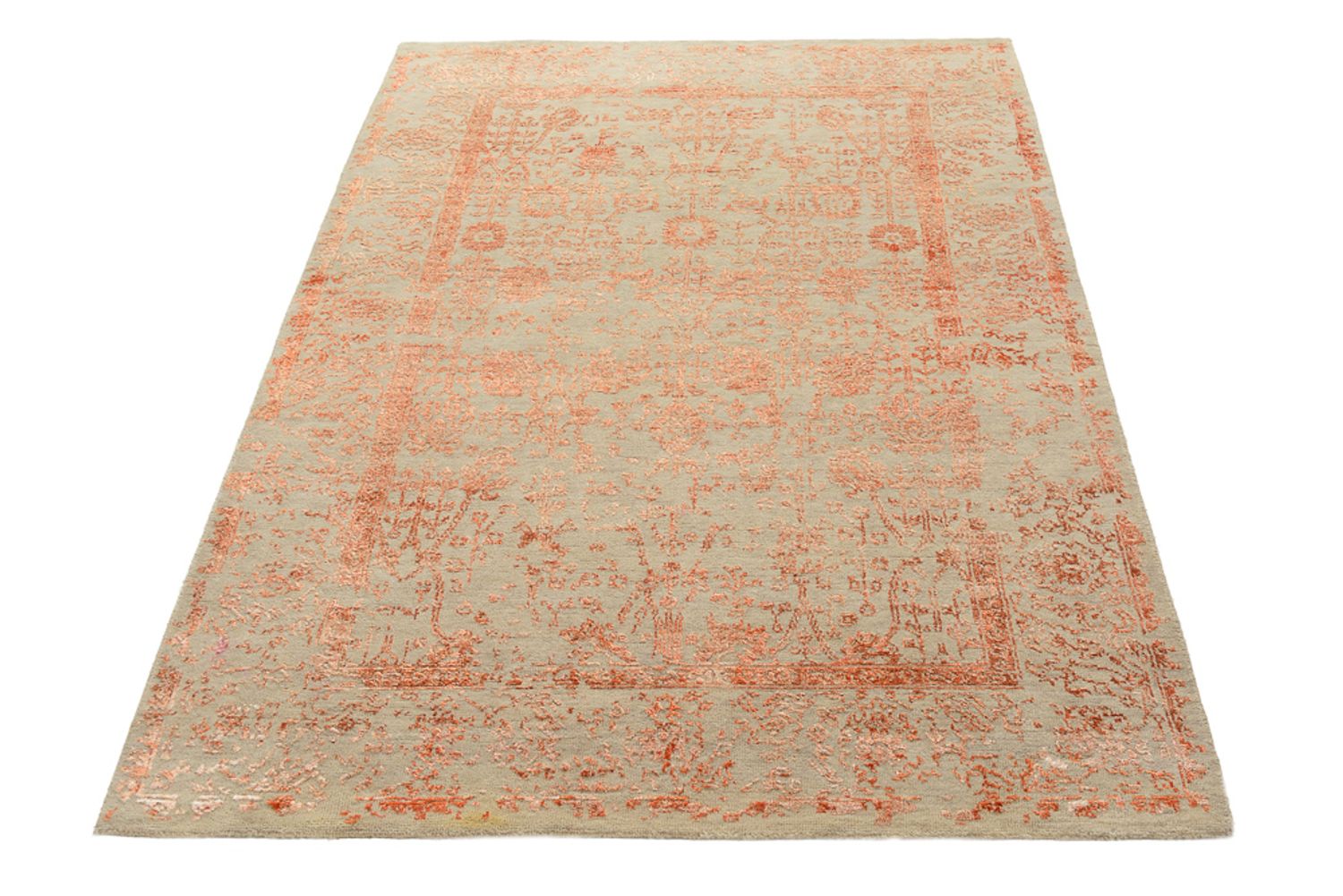 Alfombra de diseño - 182 x 125 cm - naranja