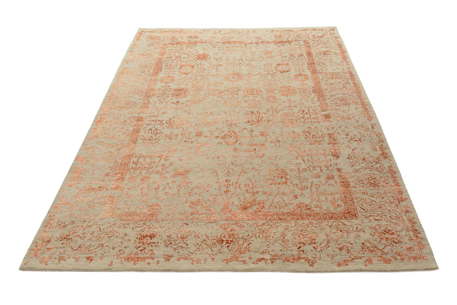 Alfombra de diseño - 238 x 169 cm - marrón claro