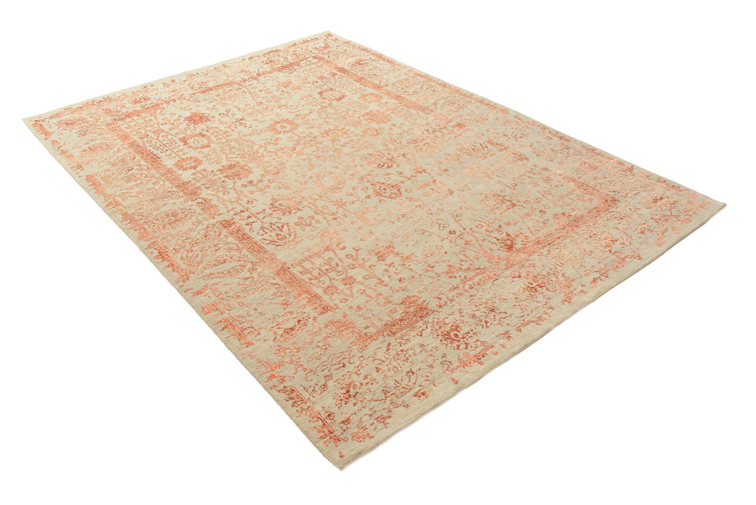 Alfombra de diseño - 238 x 169 cm - marrón claro