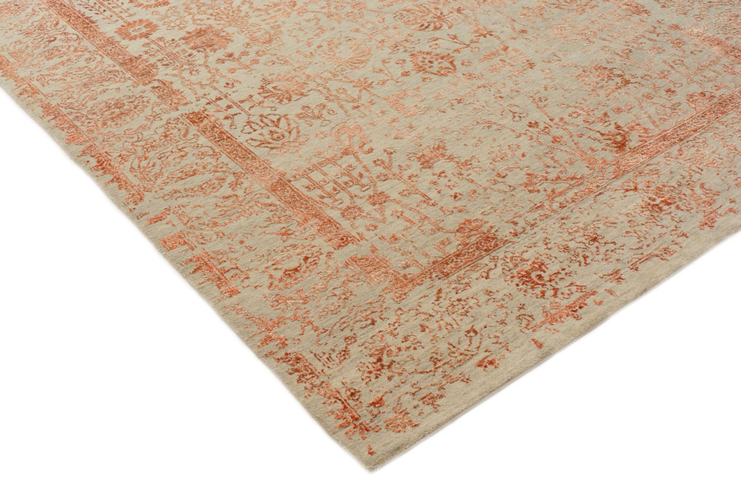 Alfombra de diseño - 238 x 169 cm - marrón claro
