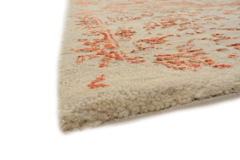 Alfombra de diseño - 238 x 169 cm - marrón claro