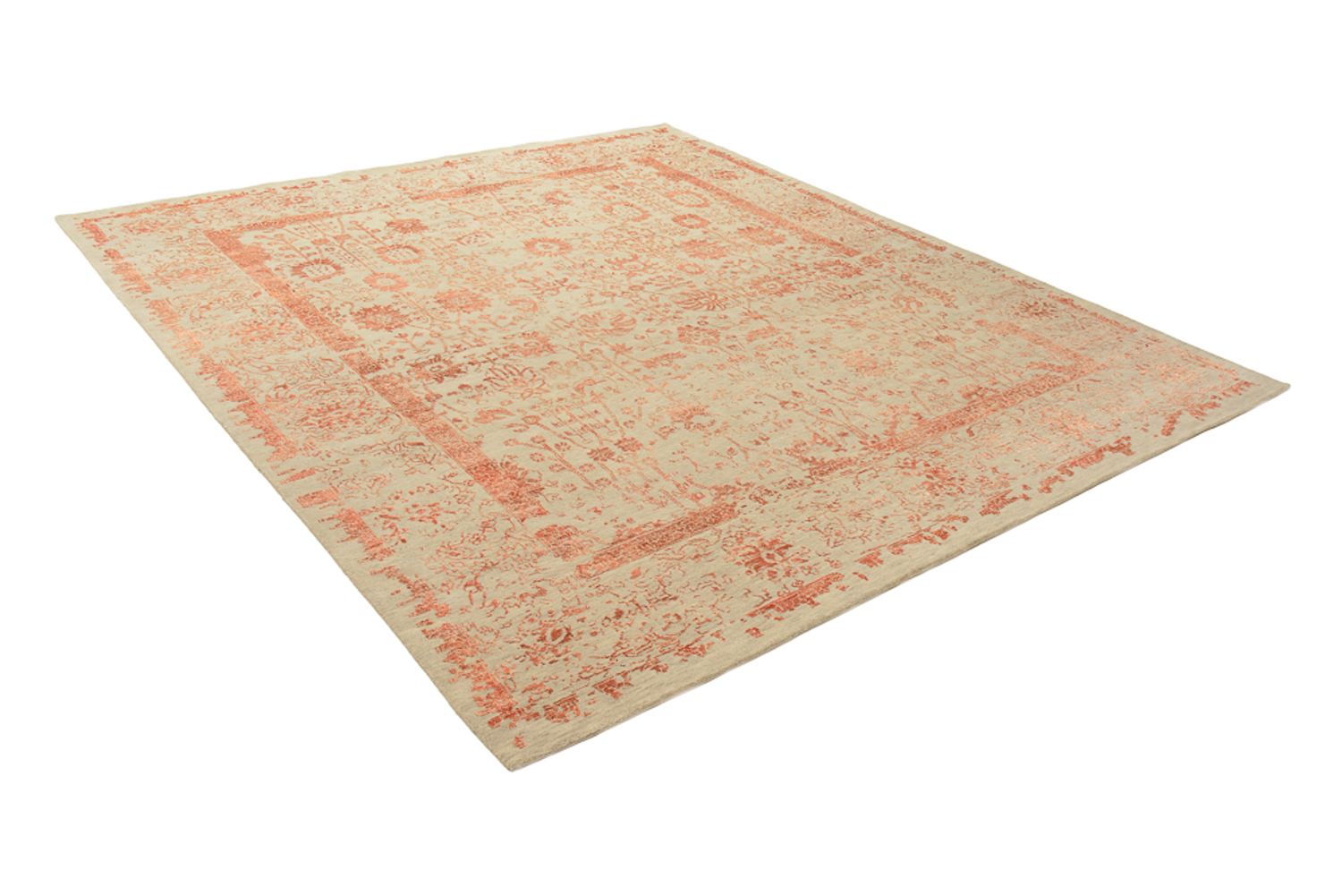 Alfombra de diseño - 293 x 251 cm - marrón claro