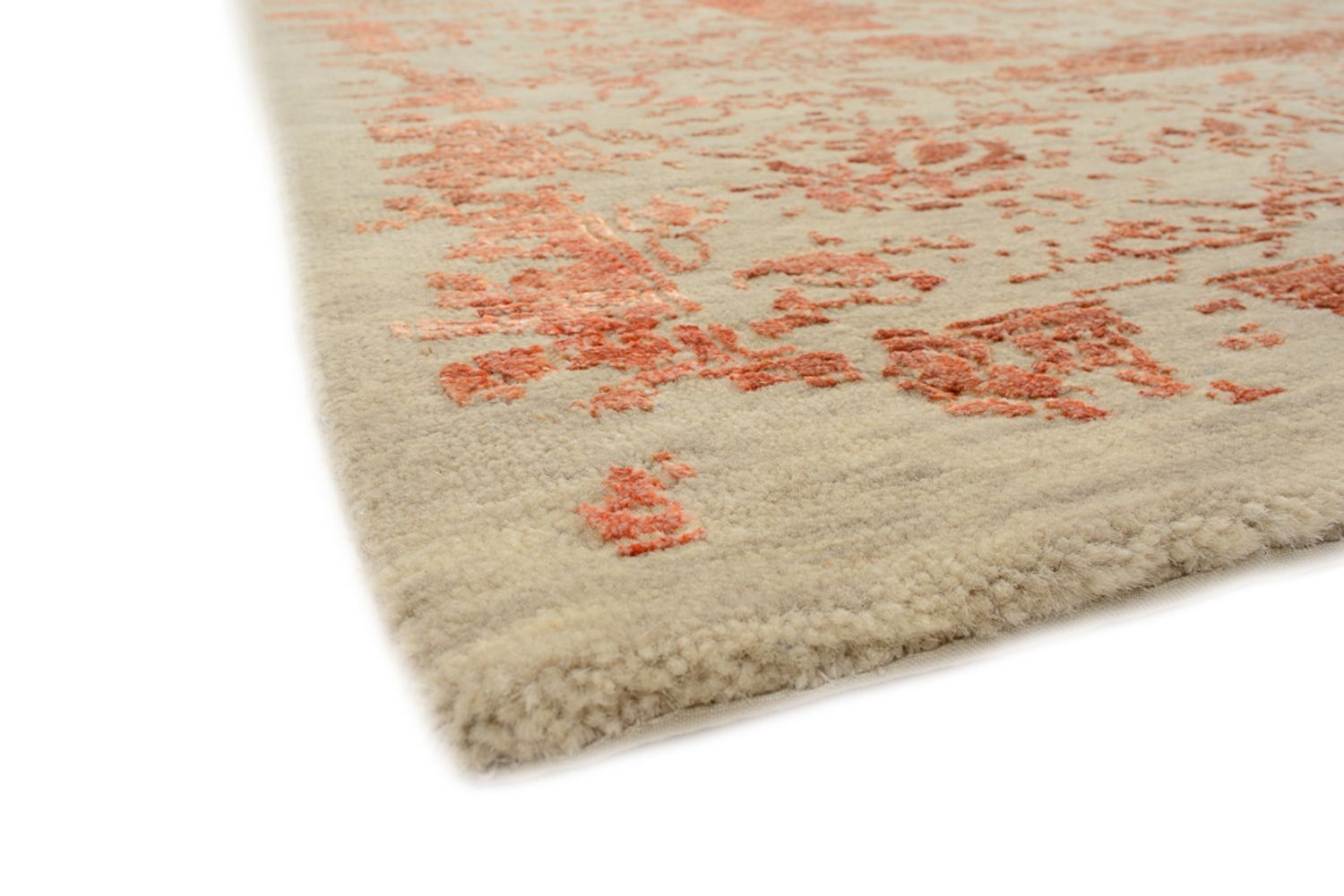 Alfombra de diseño - 293 x 251 cm - marrón claro
