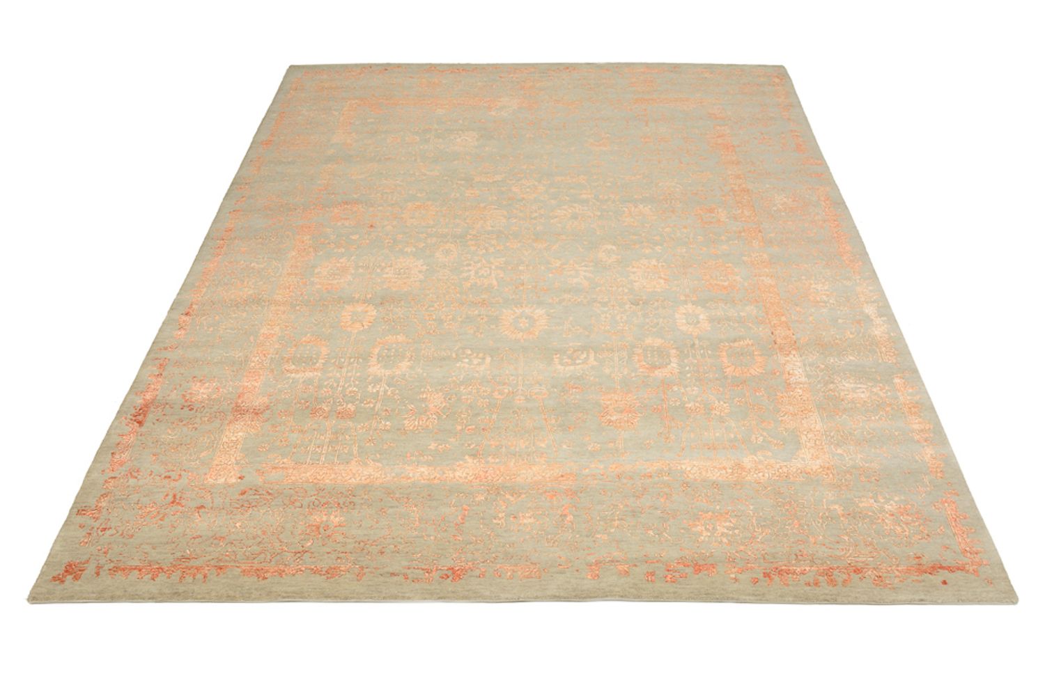 Alfombra de diseño - 293 x 251 cm - marrón claro