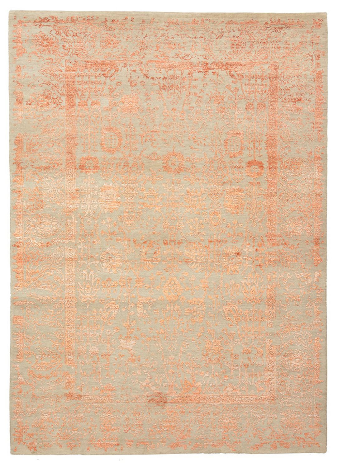 Alfombra de diseño - 236 x 171 cm - marrón claro