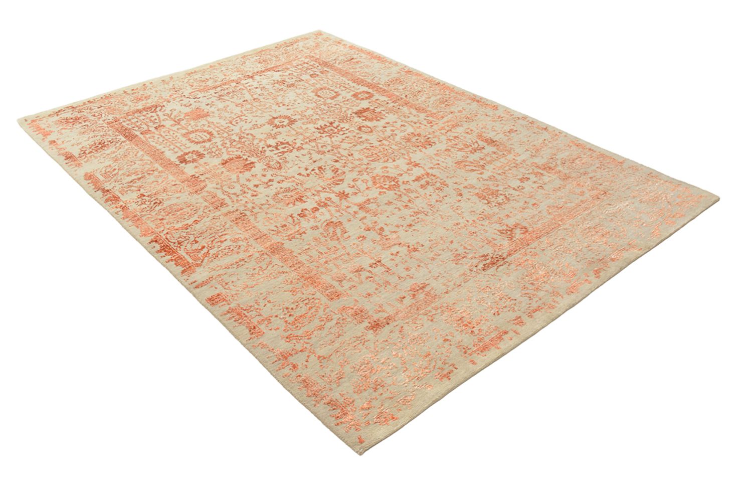 Alfombra de diseño - 236 x 171 cm - marrón claro
