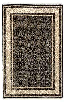 Alfombra de diseño - 153 x 101 cm - beige oscuro