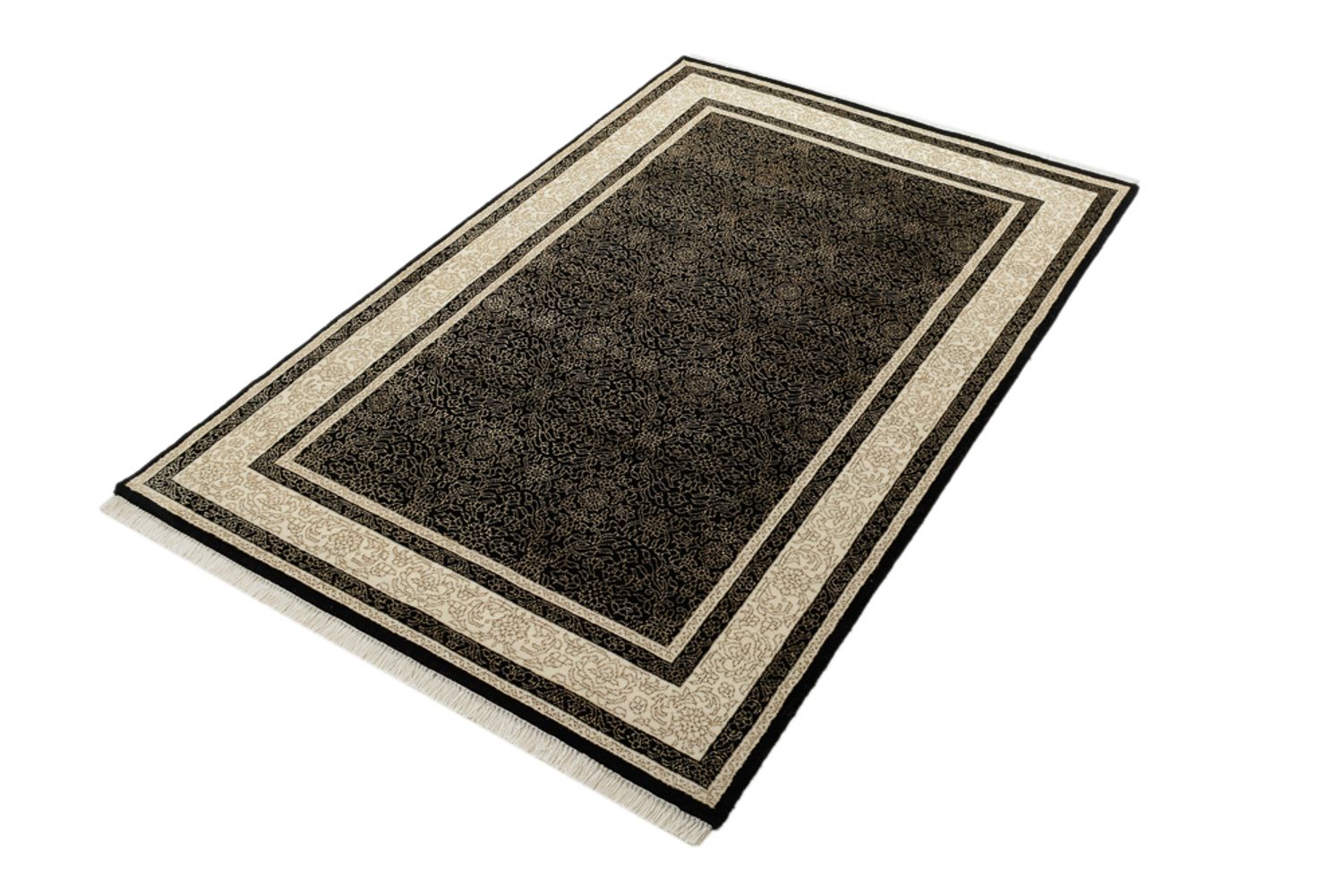 Alfombra de diseño - 153 x 101 cm - beige oscuro