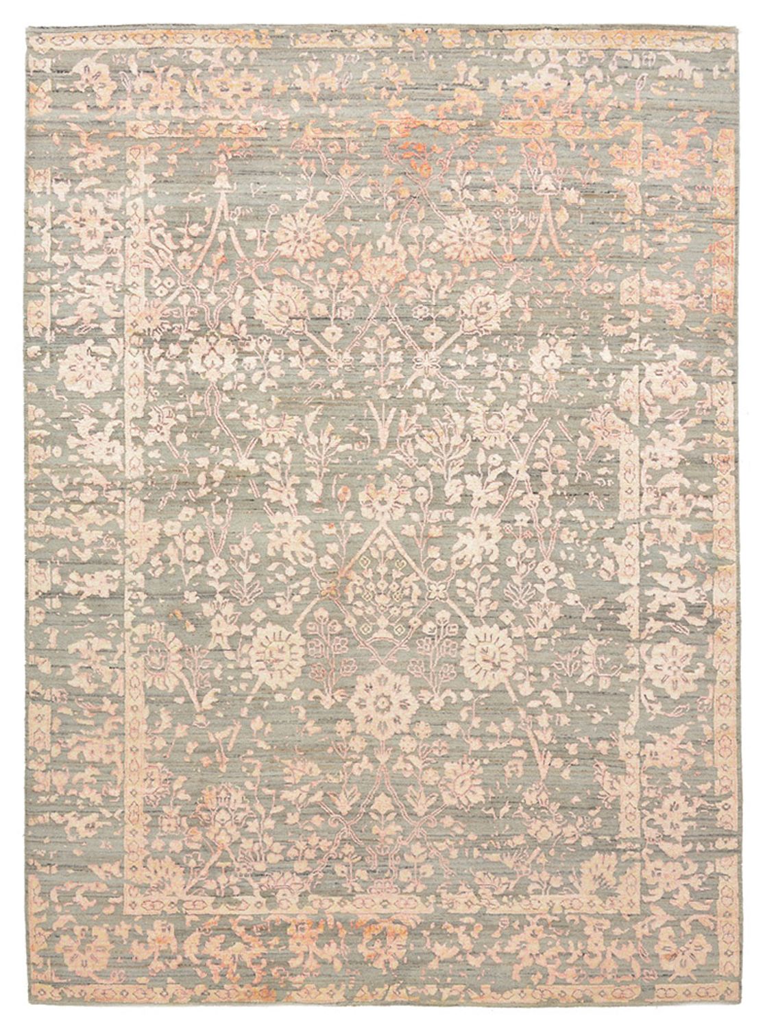 Alfombra de diseño - 238 x 178 cm - salmón