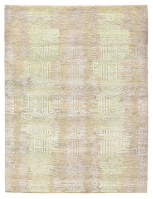 Alfombra de diseño - 236 x 179 cm - verde claro