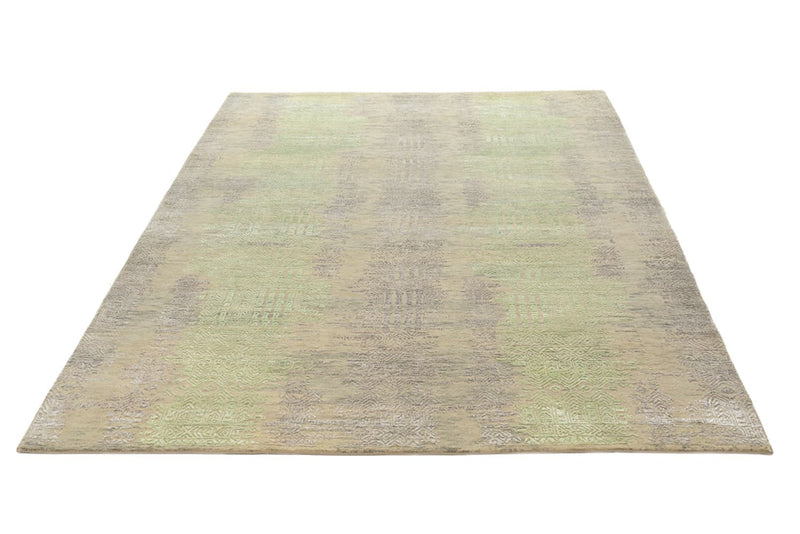 Alfombra de diseño - 236 x 179 cm - verde claro