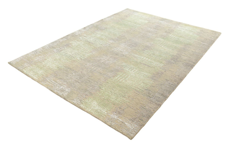 Alfombra de diseño - 236 x 179 cm - verde claro