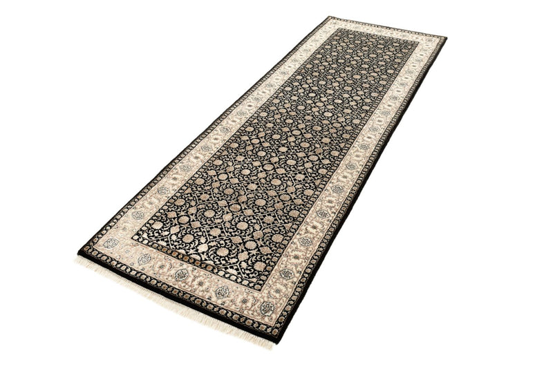 Alfombra de pasillo Alfombra oriental - Bidjar - Indus - 241 x 84 cm - beige oscuro