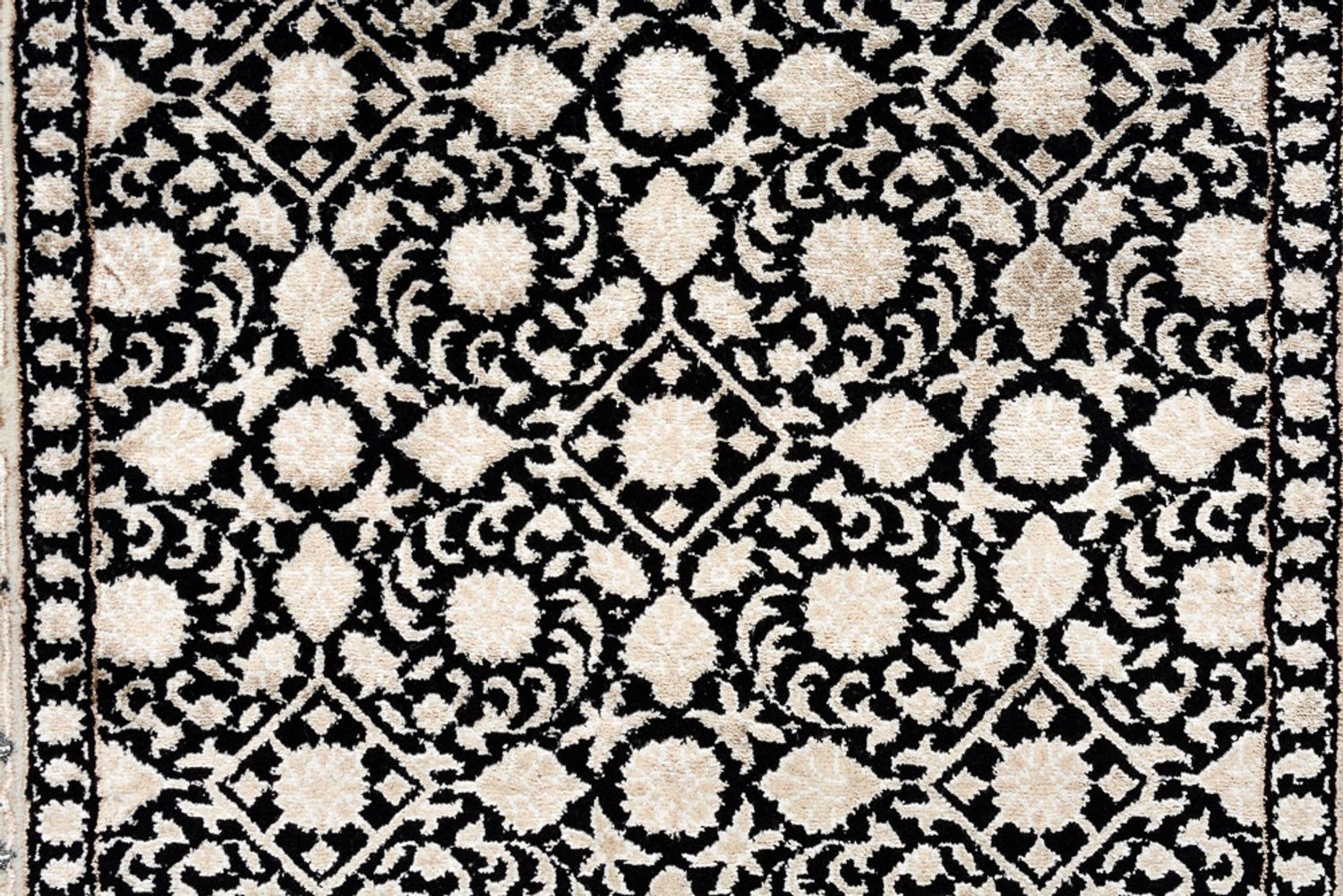 Alfombra de pasillo Alfombra oriental - Bidjar - Indus - 241 x 84 cm - beige oscuro
