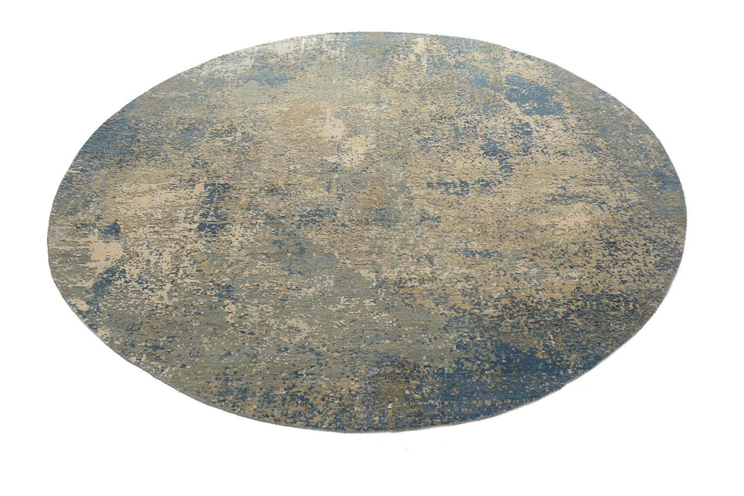 Alfombra de diseño redondo  - 201 x 199 cm - arena