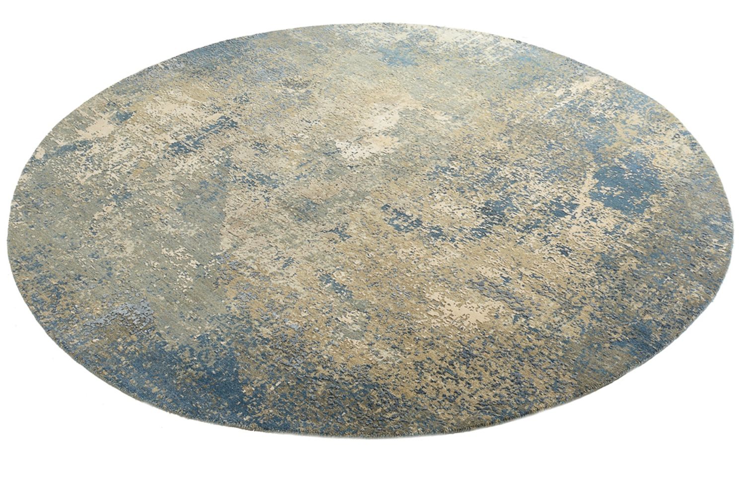 Alfombra de diseño redondo  - 201 x 199 cm - arena