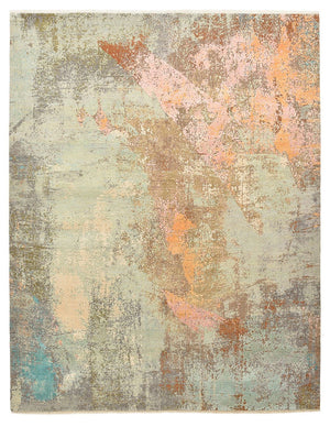 Alfombra de diseño - 309 x 242 cm - multicolor