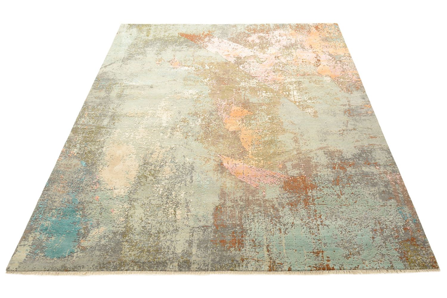 Alfombra de diseño - 309 x 242 cm - multicolor