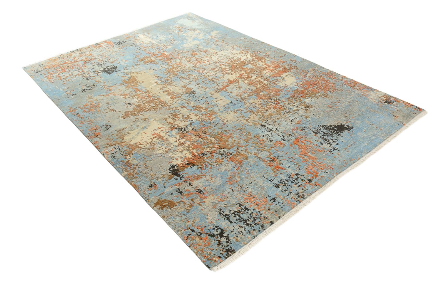 Alfombra de diseño - 243 x 166 cm - multicolor