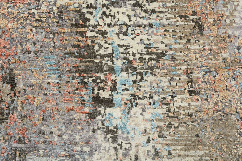 Alfombra de diseño - 301 x 244 cm - multicolor
