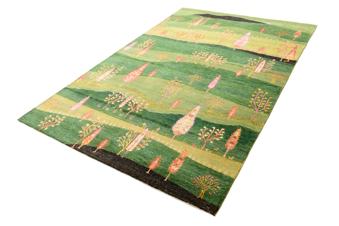 Indo Loribaft Alfombra 247x172cm - Alfombra de lana