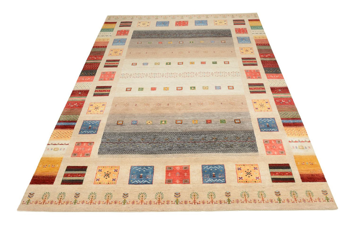 Alfombra Gabbeh - Loribaft Indus - 356 x 252 cm - multicolor