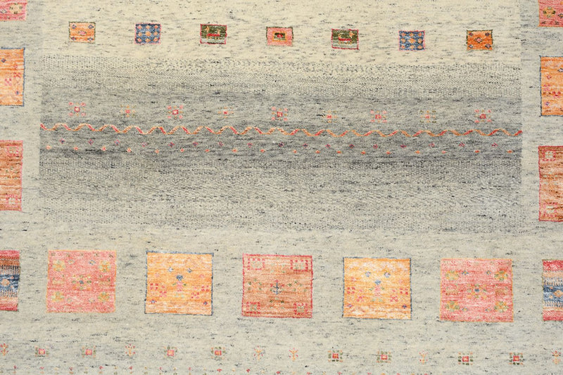 Alfombra Gabbeh - Loribaft Indus - 244 x 176 cm - multicolor