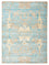 Alfombra de diseño - 234 x 176 cm - azul claro