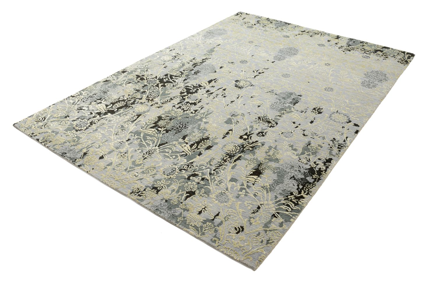Alfombra de diseño - 245 x 173 cm - gris claro